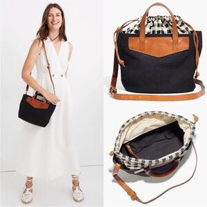 Madewell The Canvas Mini Drawstring Tote Bag